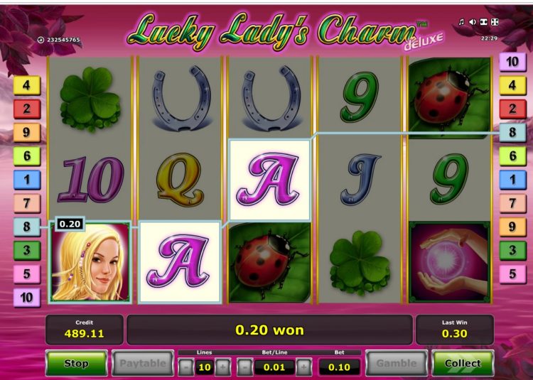 Hoe hoog is de RTP van Lucky Lady's Charm Deluxe? De Return To Player bedraagt in deze gokkast 95,13%